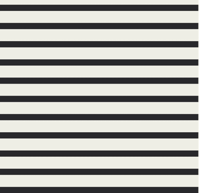 Viskose Voile Streifen in schwarz auf weiß