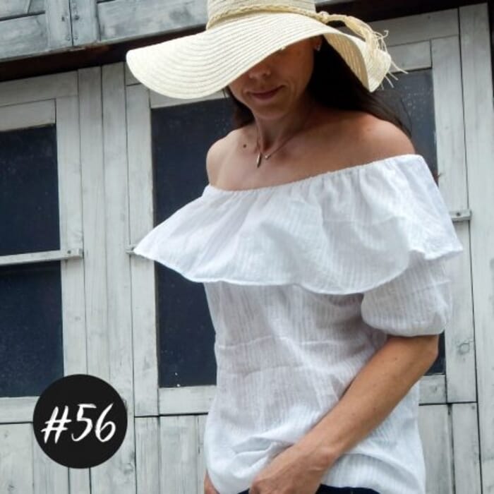 #56 Off/ Over-Shoulder Dress and Blouse eBook +Video