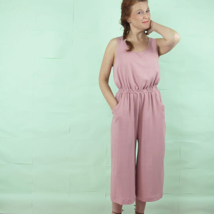 Overall with 7/8 pants and no sleeves, Ebook 