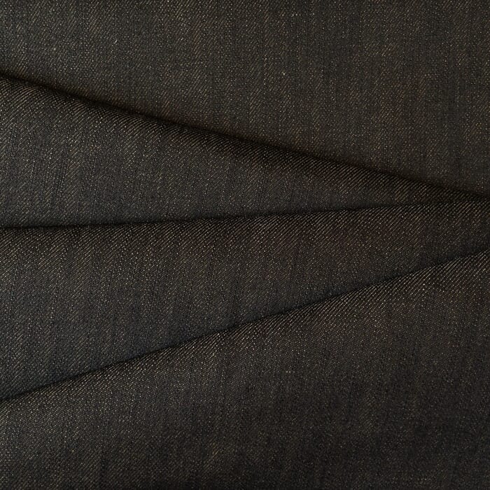 Denim Jeans schwarz braun meliert 