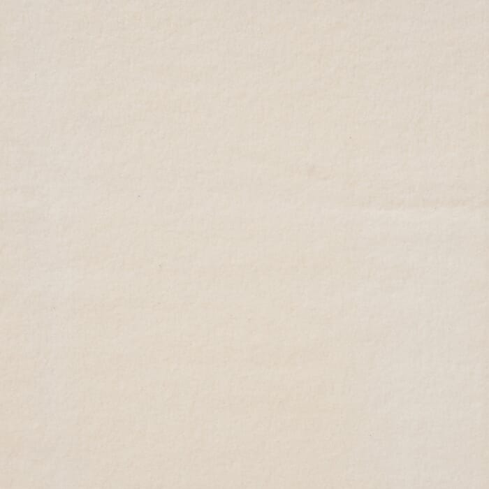 Bio Baumwolle Fleece creme weiß
