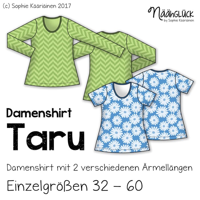 Taru – Damenshirt Größe 32 – 60