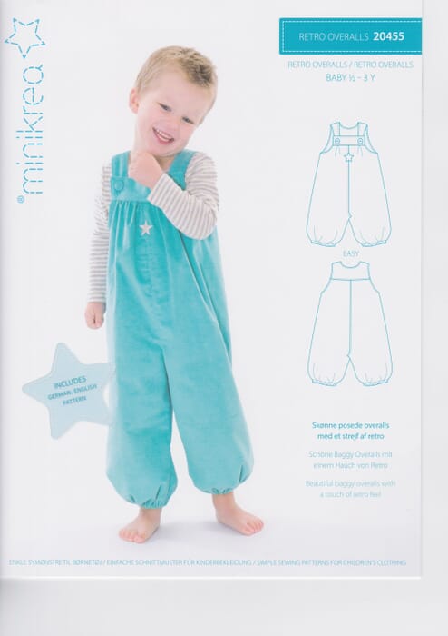 Schnittmuster Kinder Overall
